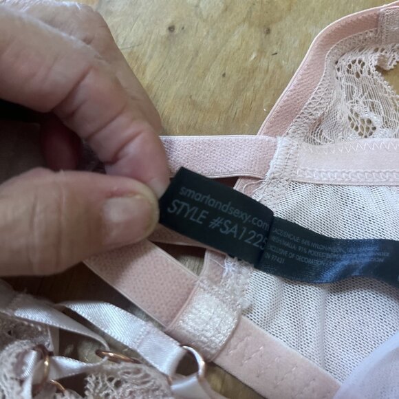 NEW Smart and Sexy SA1225 Signature Lace Underwire Push Up Bra Sz 38DDD - Picture 6 of 9